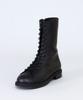 Heenn Mid Calf Monkey Boots. Black