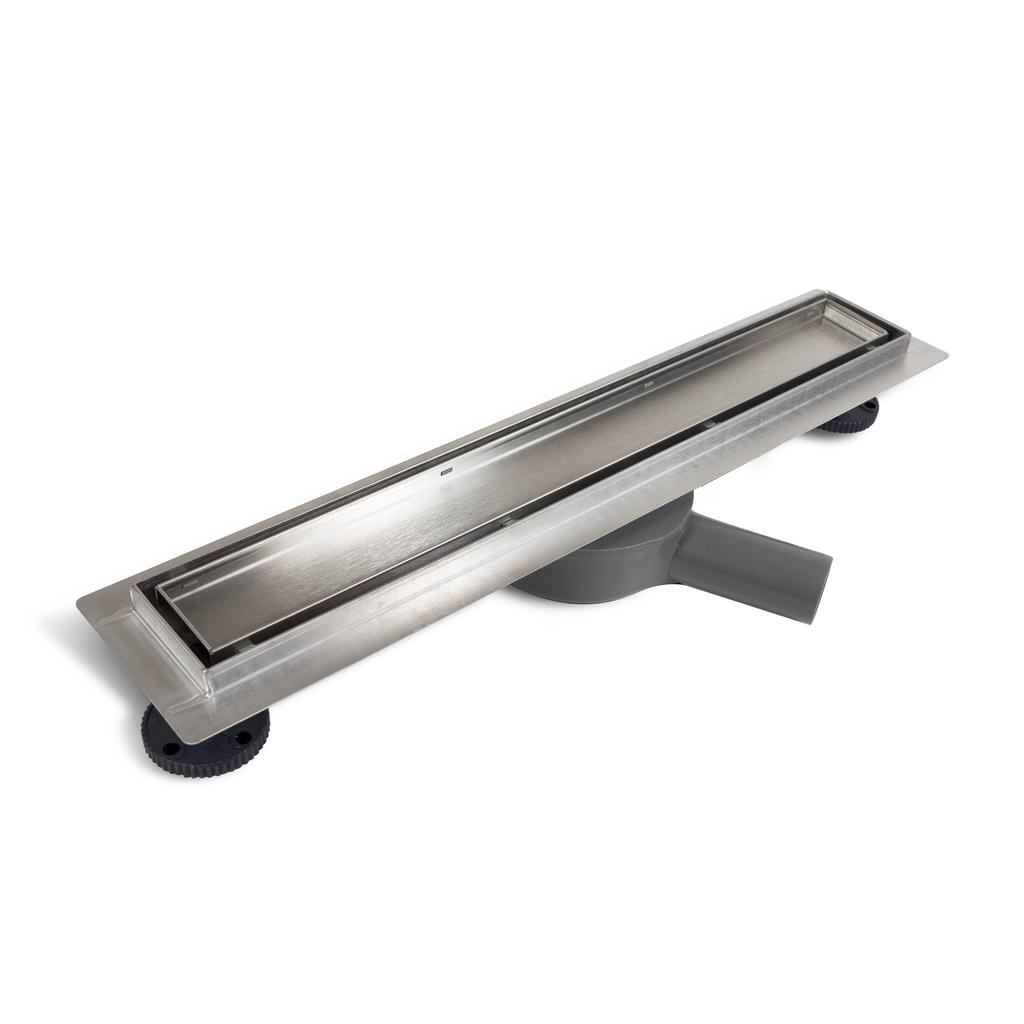 360 Drain 2in1 Linear drain 50 with swivel siphon, double-sided chrome