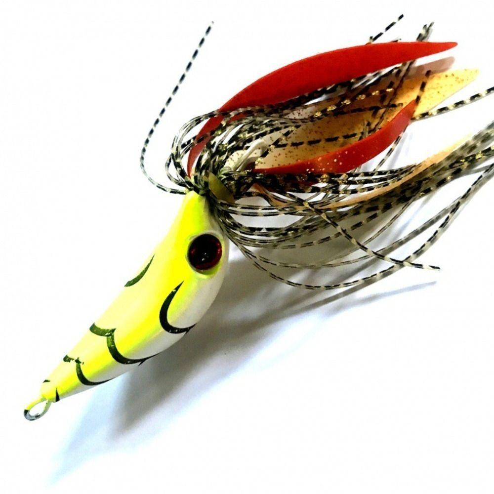60g 80g Weight Sinking Metal Jig Metal Construction Deepwater Jig Lure Deepwater Fishing