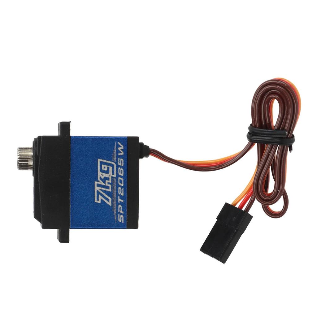 Ongwan High Torque Full Metal Digital Steering Servo SPT2065 7KG Digital Servo Gear Steering Servo Lightweight RC Car Servo for SCX10 III 1/10 RC Car