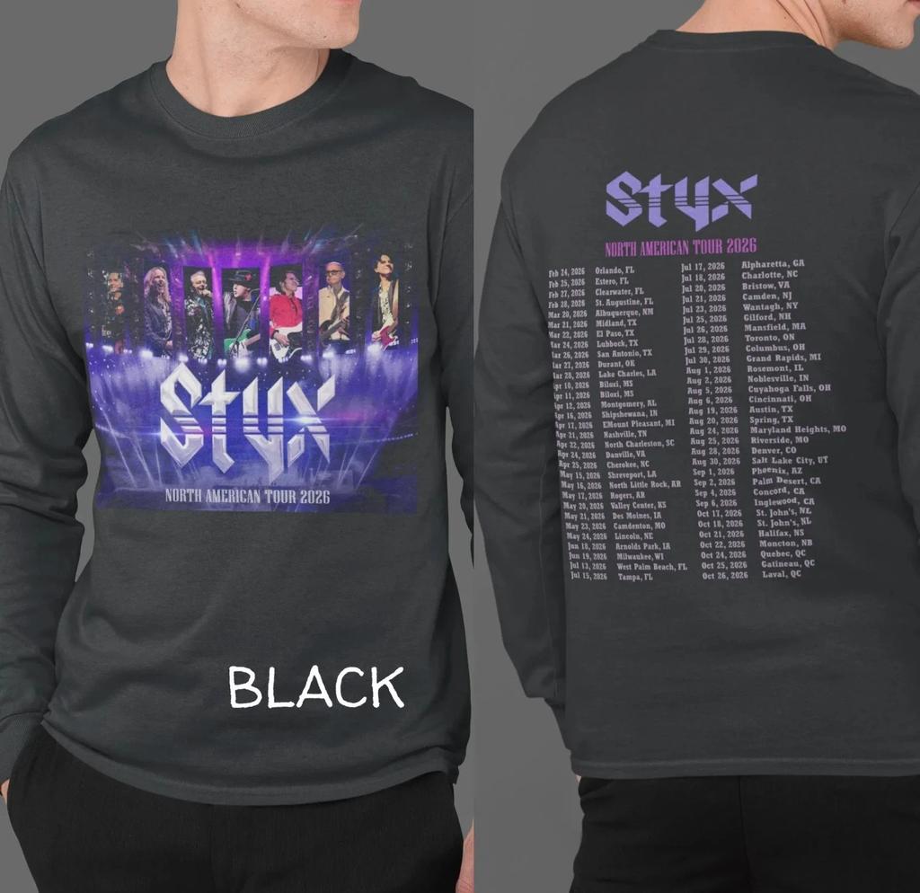STYX 2026 North American Tour T-Shirt