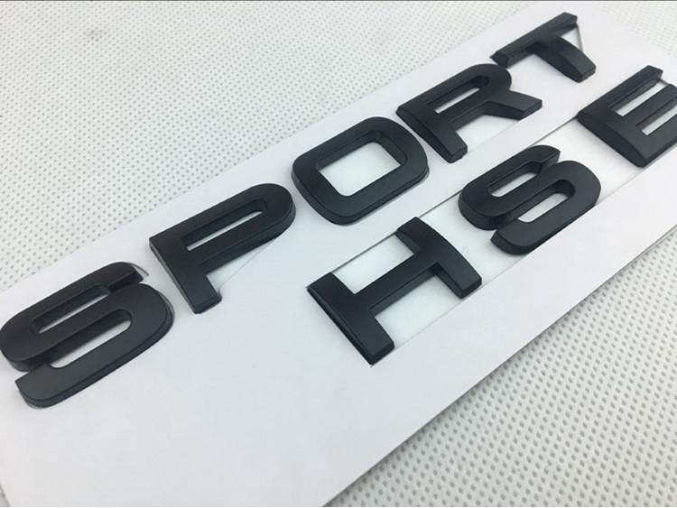 Range Rover Sport Tail Emblem HSE Decal for Rear Modification