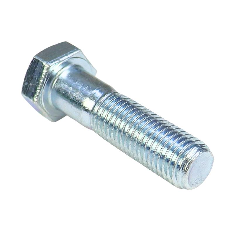 Hexagonal head screw, partial thread M16x60, class 8.8, DIN931, white galvanized