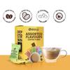 Bevzilla 10 Assorted Instant Coffee Cubes Pack with Date Palm Jaggery, 4 Flavours, Arabica Coffee, Zero Refined Sugar | Enjoy Hot & Cold