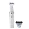 Rosenstar VIO Shaver Electric Dry Battery Powered Waterproof 5-Length Settings with Attachment Net Blade Compact L-Shaped Head Washable