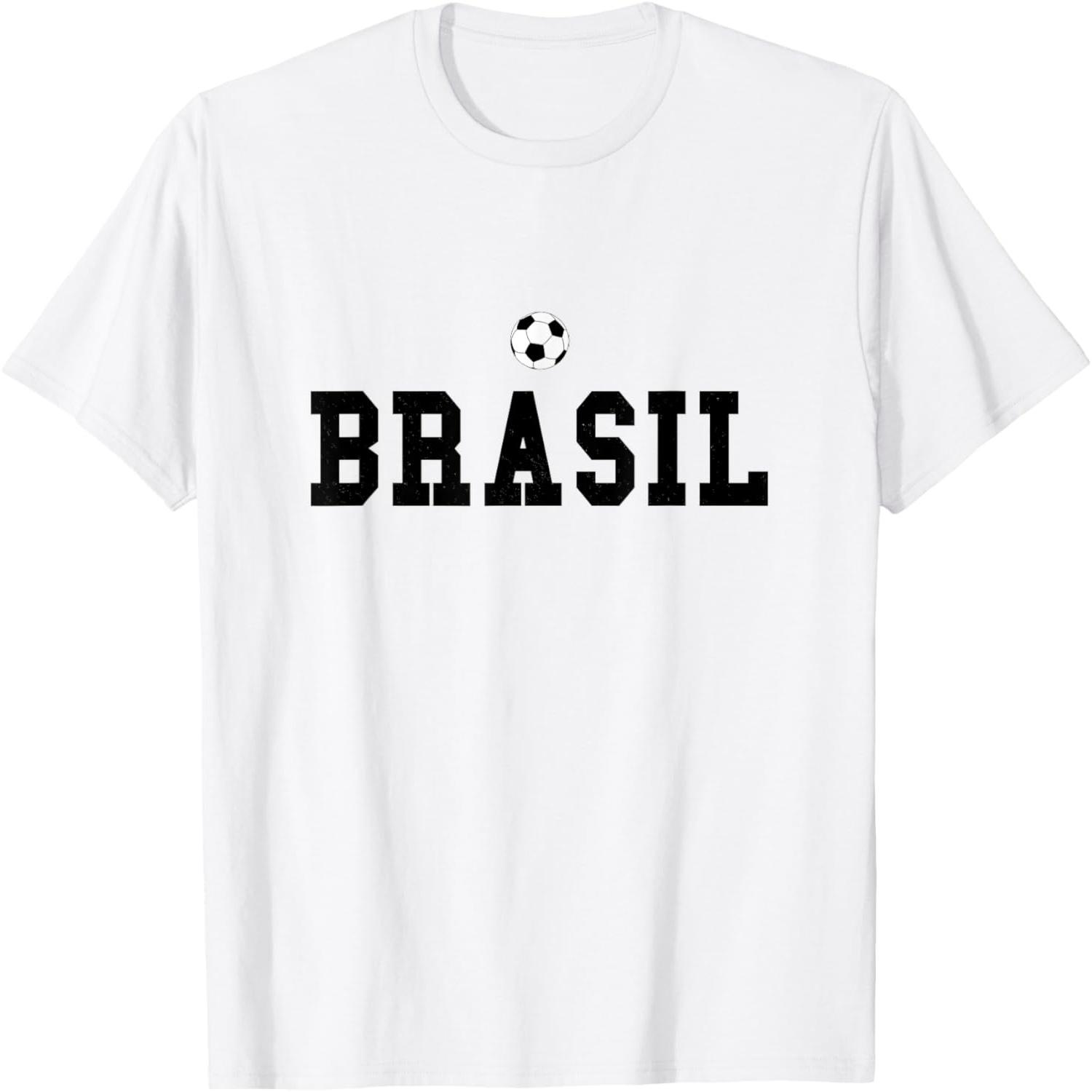 Дизайн Футбола Бразилии Бразилия Футбол Футболка S разноцветный