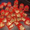 Wish Wedding Chinese Spring Festival New Year Red Envelope Blessing Pockets Mini Coin Money Pockets