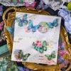6 Styles 20 Pcs Gilt Butterfly Dream Series Vintage Sticker PET Material Collage Scrapbooking Material Junk Journal Supplies