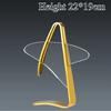 Customized Crystal Trophy High-End Metal Gold, Silver, Copper, Award Honor Gift Excellent Employe Souvenir, Home Decoration, 1Pc