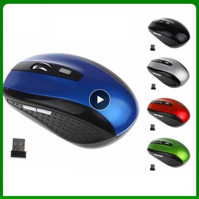 7500 Mouse sem fio para escritório comercial Computador 2.4G Mouse sem fio de 6 botões