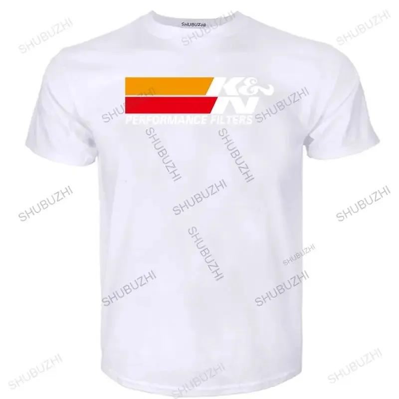 New K&N High Performance Air & Oil Filters Air Intakes T-Shirt Men Cotton Cool Harajuku Funny Tee Shirt Male Vintage Tee-shirt