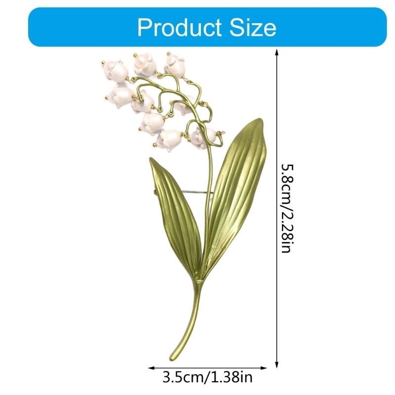 Elegantní brož Orchideje Ručně vyrobená brož Módní oděvní šperkový doplněk Legovaná textura Dárek pro módního individualistu