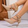 French Style Women's High Heels 2025 New Spring Autumn Versatile Fairy Women's Style Midsole Void Single Shoe Womens