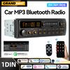 Retro MP3 Car Radio Player 1 DIN Stereo EQ FM AM RDS DAB Receiver QC3.0 Bluetooth USB AUX Input For VW Porsche Mercedes Benz BMW