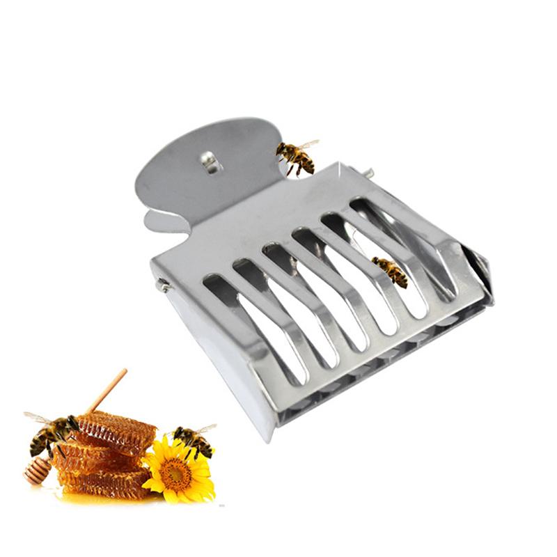 Bee Cage-Prisoner Stainless Steel Queen Beekeeping Tools Clip Equipment Fast Bee Cage-Prisoner Stainless Steel Queen Beekeeping Tools Clip Equipment Fast