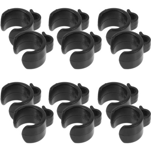 

GALPADA 20-Piece Wire Clamp Bracket, Cable Clips for Microphone Stands, Cable Holders, Smartphone Stands, Pole Mounts, Cable Fixing Clips, Lightweight