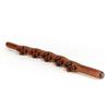 Premium Guasha Wood Stick Massage Tool with 31 Beads for Body Sculpting Fascia Release Lymphatic Drainage Natural Wood Massager