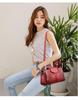 Crocodile Pattern Women's Shoulder Tote - European & American Retro Fashion with Zipper, Large Capacity