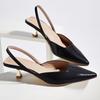 Pointed Toe Women Pump Sandals Shiny High Heels Elegant Office Lady Sexy Party Wedding Sandals Shoes Big Size 43