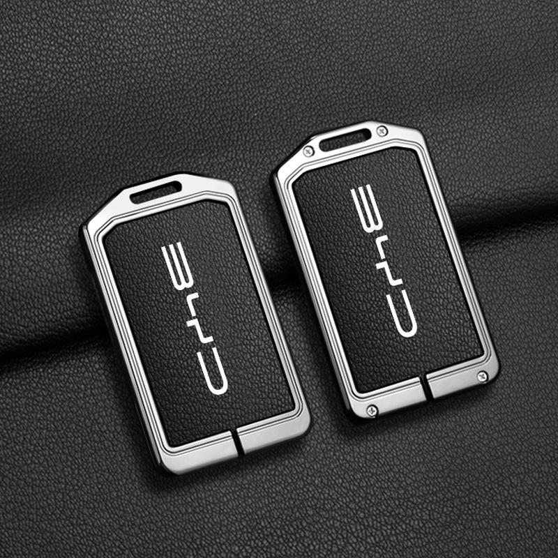 

Автоаксессуары Чехол-держатель с цепочкой для NFC-карты-ключа Для BYD Atto 3 Han EV Dolphin Durable Second Song Pro Tang Dm QIn PLUS MAX (as the picture,B key)