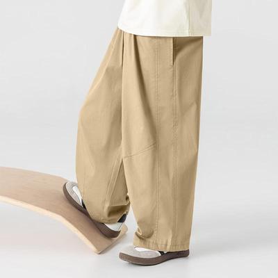 Boys' Loose Fit Curved Leg Summer Cargo Pants
