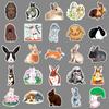50 Cute Rabbit Cartoon Stickers - DIY Suitcase, Scooter, Car & Fridge Decoration