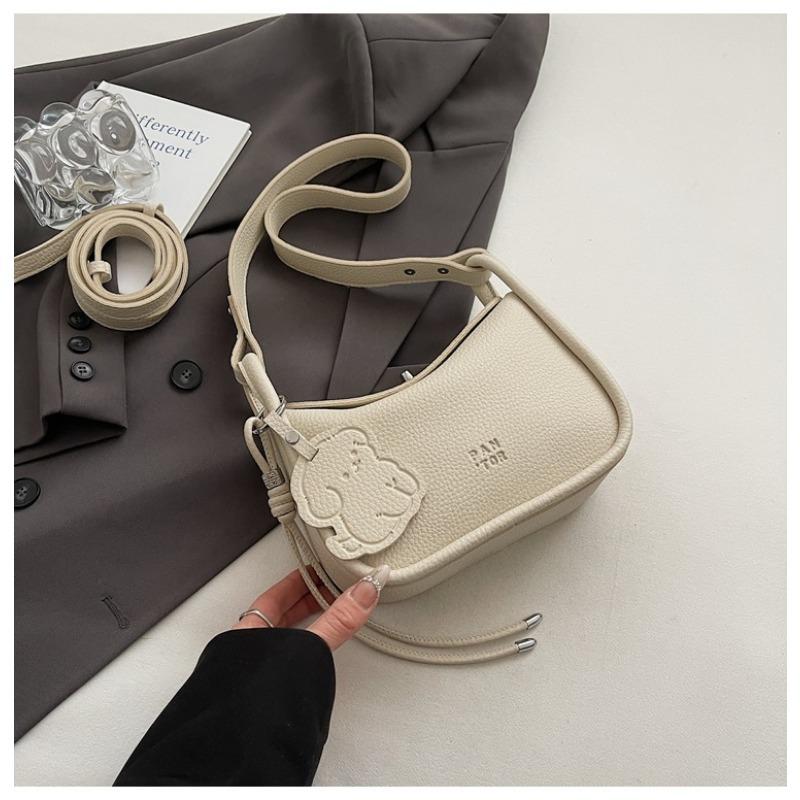 Simple and fashionable commuter small bag women's spring new high-end messenger casual small square bag