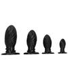 PVC Anal Plug Smooth Butt Plug Prostate Massager Adult Sex Toy for Men Women Fisting 18+