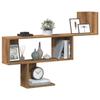 VidaXL Wall Shelf Artisan Oak 100x15x70 Cm Engineered Wood 853199