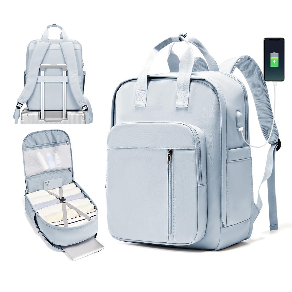 Reiserucksack für Flugzeuge, 40 x 20 x 25, Ryanair Airlines, Tasche für persönliche Gegenstände, 45 x 36 x 20, EasyJet Wizzair, Kofferrucksack, Damen und Herren