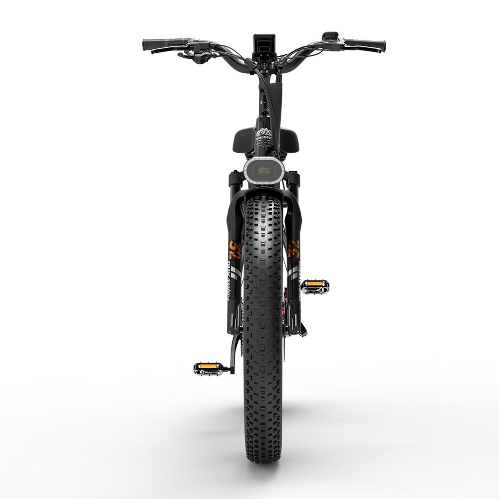 Elektrické kolo Terénní DuKawey DM530 26" Tlusté pneumatiky 1000W Elektrické kolo pro dospělé 52V 20AH Hydraulická brzda Max. zatížení 150 kg