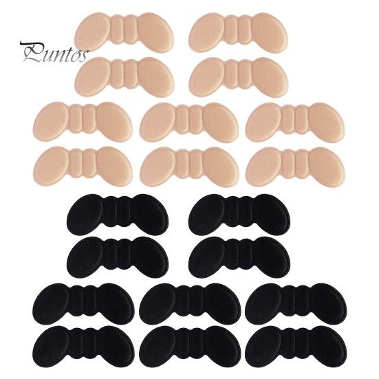 

10 пар противоскользящих наклеек на пятки для женской обуви, стельки для высоких каблуков, спортивная обувь, дышащие, впитывающие пот защитные накладки на пятки 10 pcs
