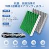 Jiooy Honda Air Conditioner Filter DCC3008 Structure for Fit Freed Stepwgn Vezel Clean Air Conditioner Filter with Activated High Dust One Replacement