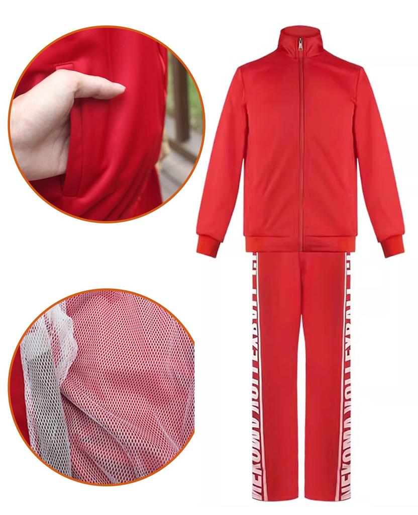 Karasuno High School Nekoma High School Cosplay Kozume Polishing Cosplay Hinata Shoyo Cosplay Kuroo Tetsuro Uniform Kageyama Tobio Jersey Top and