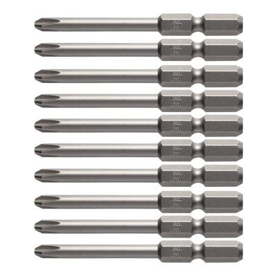 VESSEL Step Bits with for Air Electric 2 X X H ZP Magnet, Screwdrivers, 4.5 65mm, 10-Piece Set, Hardness (High Hardness), M-A16