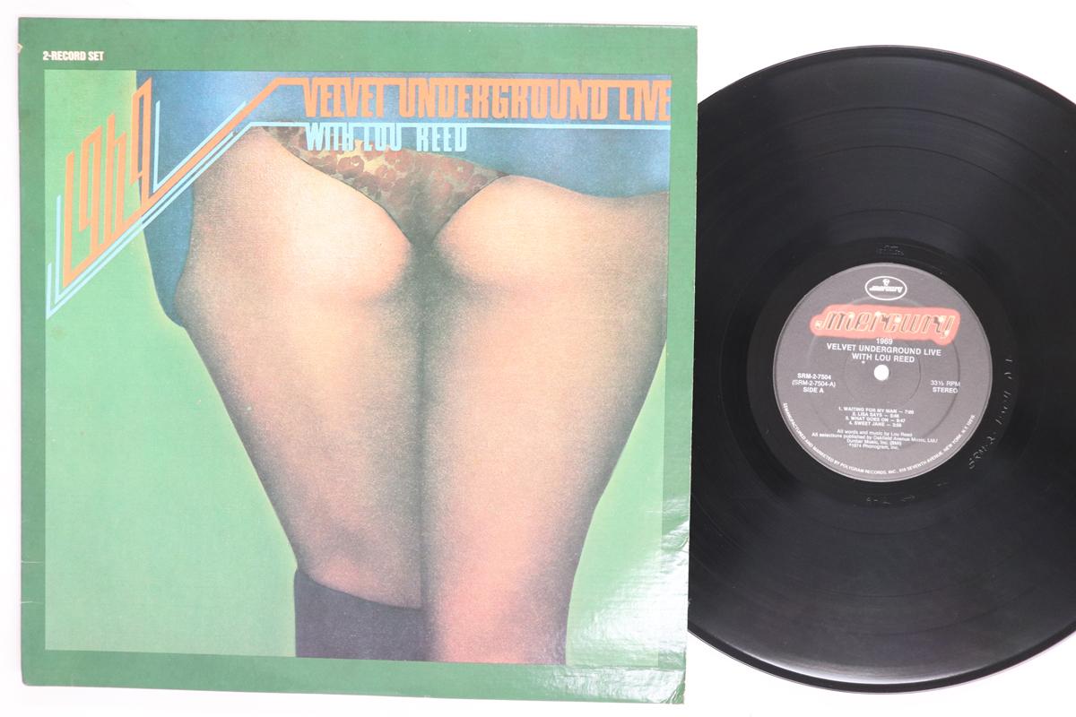 Виниловая пластинка VELVET UNDERGROUND  1969 Velvet Underground Live With L SRM27504 MERCURY 1983 US Rock Б/у