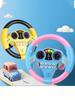 Driving Simulator Controller Portable Driving Simulator Steering Wheel Driver Toys Puzzle Audible Toys Small Steering Wheel Toy