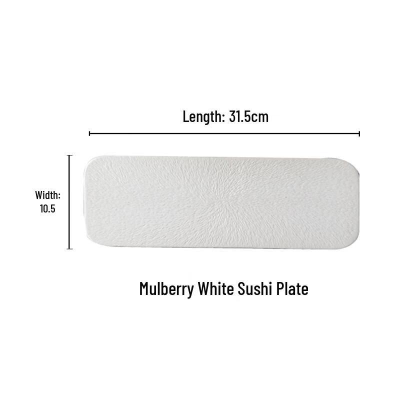 

Sanglang Japanese Ceramic Rectangular Serving Plate