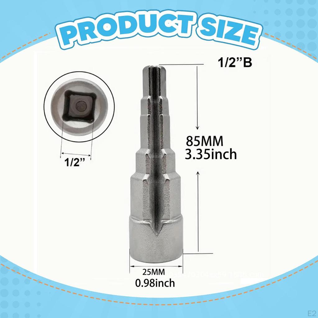 metal Step Wrench, Radiator Spud Wrench Replacement, Pagoda Head Valves Joint Repair Tool