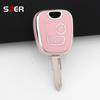 Tpu Car Smart Key Case Cover Shell For Citroen C1 C4 For Peugeot 106 107 206 207 306 307 406 407 Holder Fob Keychian Accessories