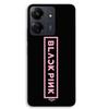 Custom Phone Case - MANIACASE - Xiaomi Redmi 13C 4G - TPU Silicone - Black - Blackpink VIP Tickets