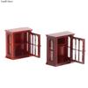 1:12 Dollhouse Miniature Wall Mount Cabinet Hanging Storage Organizer Cupboard House Furniture Decor Toy Doll House Accessories