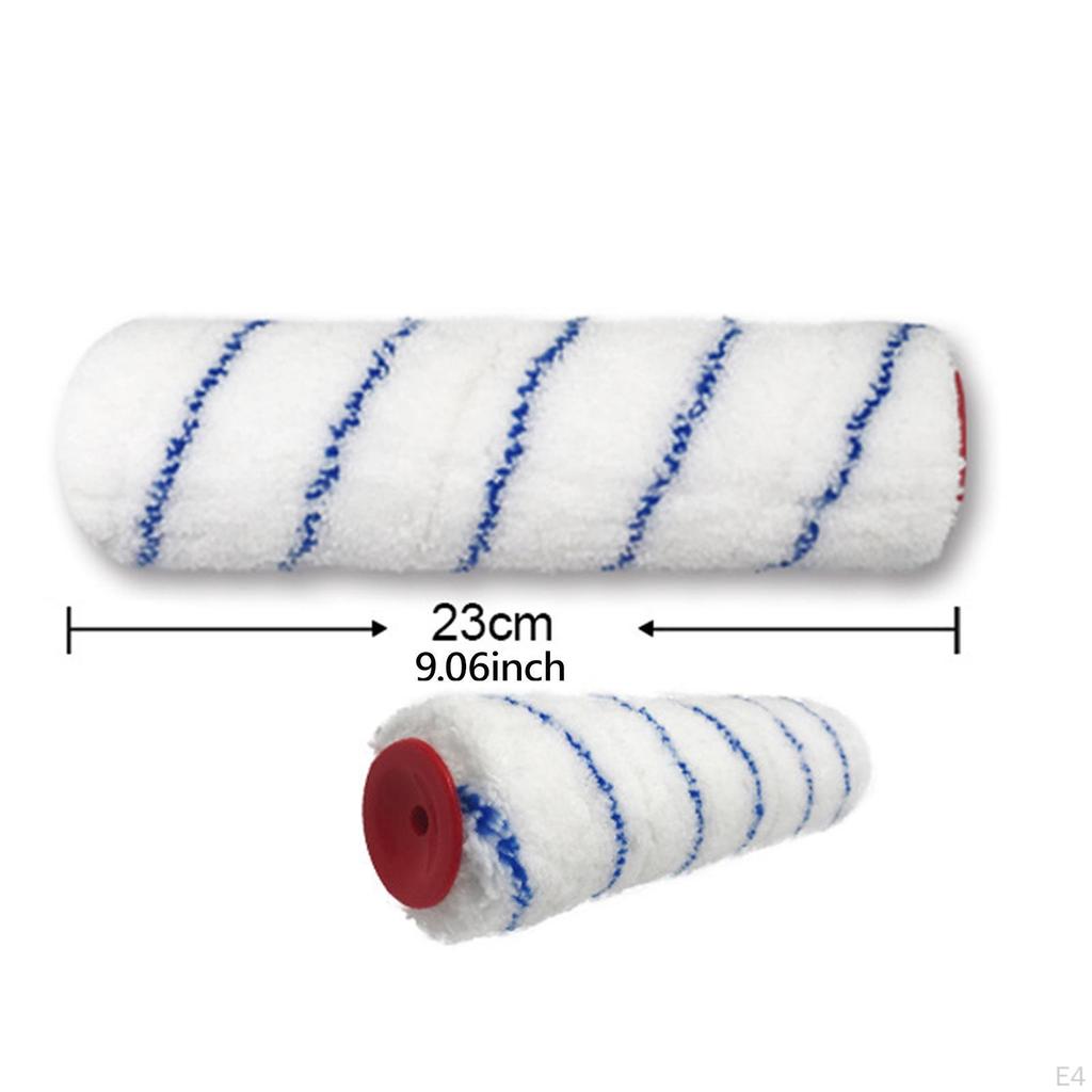 Paint Roller Set 9" Naps Application with Frame and Tray Kit for