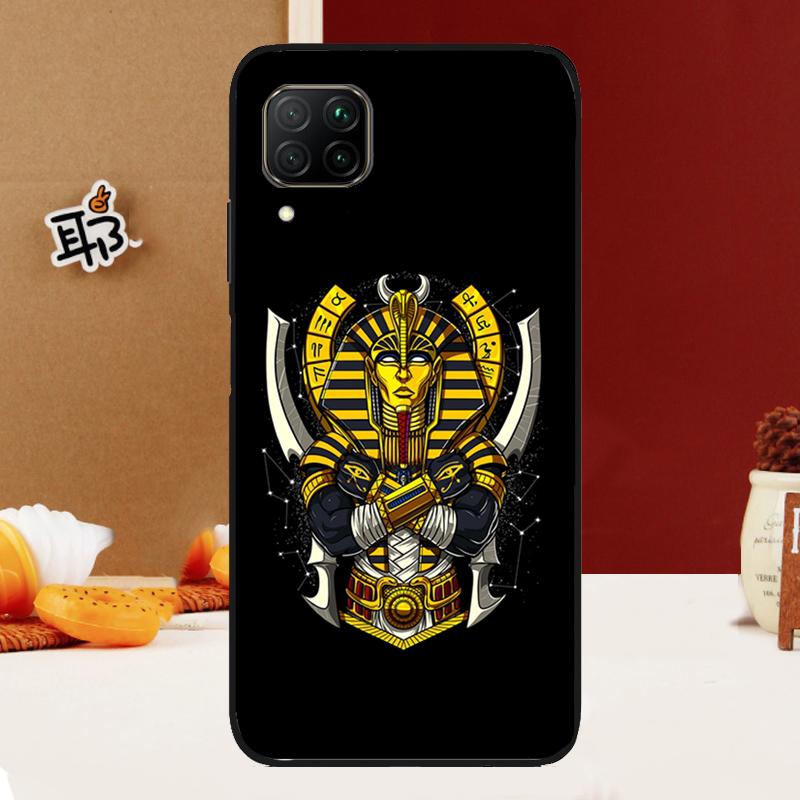 Egypt Nefertiti Anubis Ankh For Huawei Nova Y91 Y61 Y60 Y70 Y72 Y73 Y90 12i 11i 3i 7i 8i 9 10 SE P20 P40 P30 Lite Case