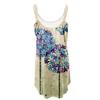 Women's Fashion Summer Printed Strapless Camisole Sleeveless Sling Dress