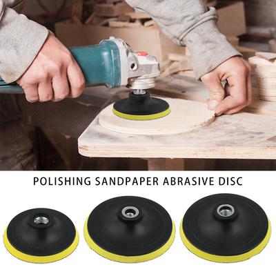 NEW Sanding Disc Backing Pad 3/4/5" 100/125mm Sandpaper Self-adhesive Hook-Loop Backed Plate Abrasive Disks for Power Sanders