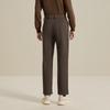 SEVEN Men's Brushed Knit Business Casual Straight-Leg Trousers