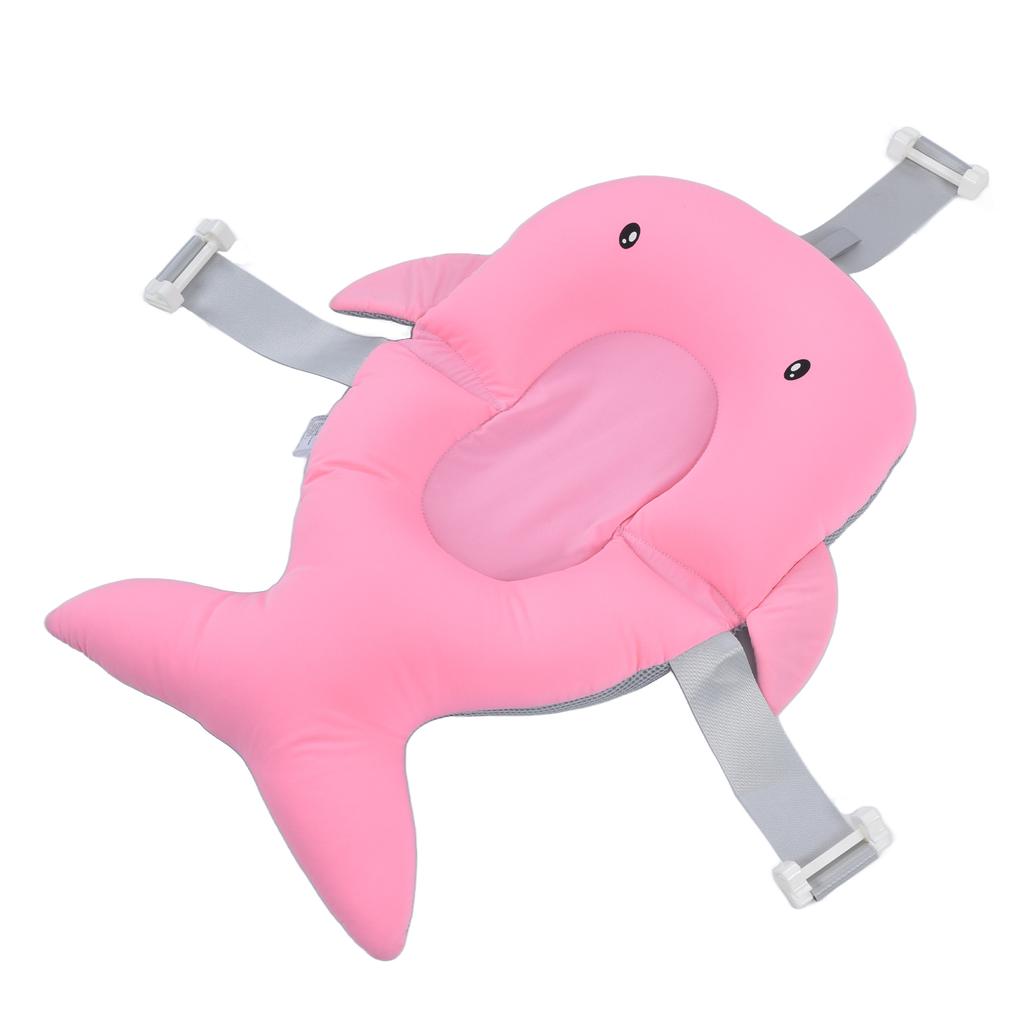 Baby Sink Bath 3 Way Buckle Rotation Adjustment Fast Drainage Baby Bath Cushion for Newborn 0‑6 Months
