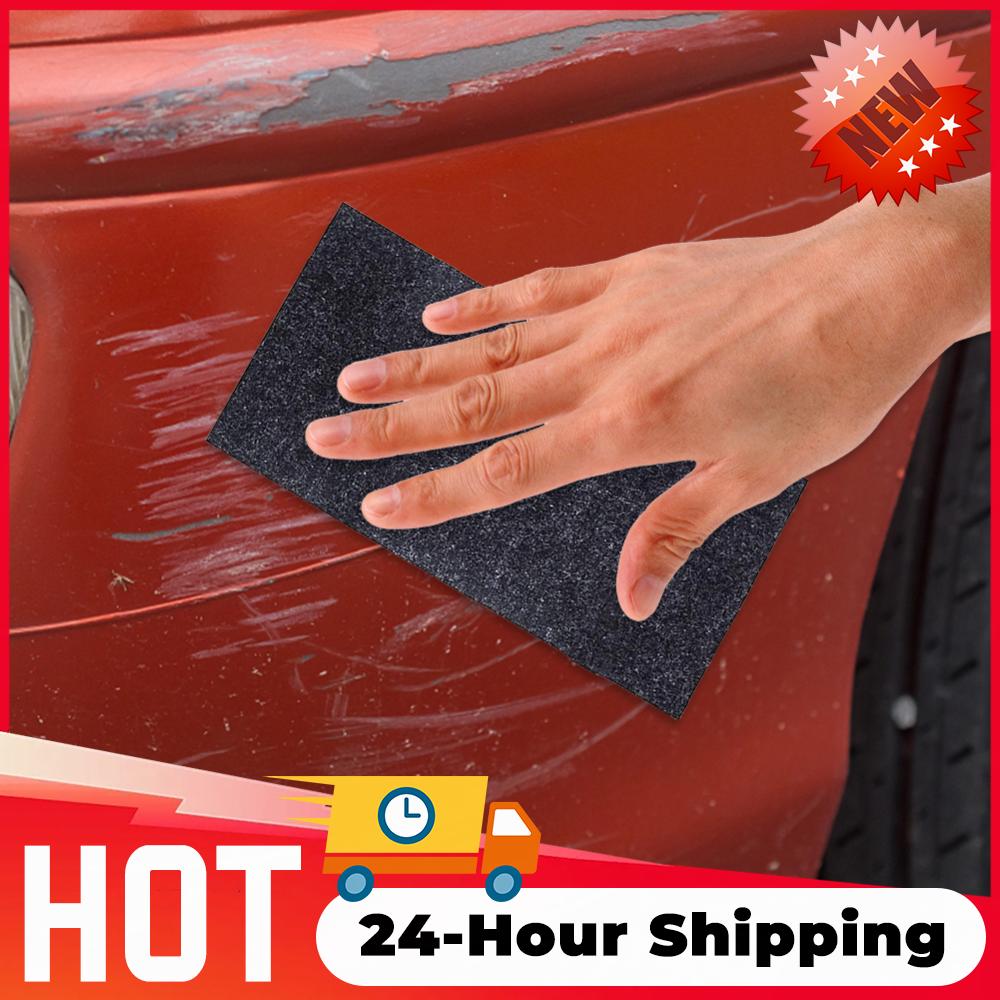For Car Paint Repair 3Pcs Nano Sparkle Cloth Car Scratch Removal Tool Nano Rag For Light Scratches Water Spots Cleaning Care