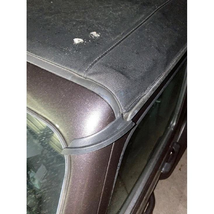 Top Roof Rain Gutter Extensions Rainwater Diversion Channel for Jeep Wrangler JL JLU Gladiator JT 2018-2023 Car Accessories